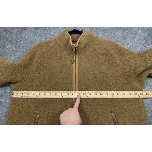 Fjallraven Vardag Pile Fleece Jacket Buckwheat Brown Large - Picture 9 of 16